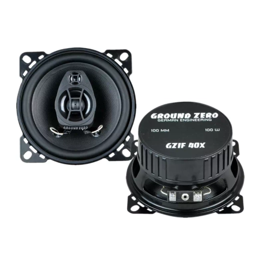 Ground Zero GZIF 40X głośniki do Citroen Berlingo 2-drożne głośniki współosiowe o średnicy woofera 100 mm. Moc woofera 60 W RMS